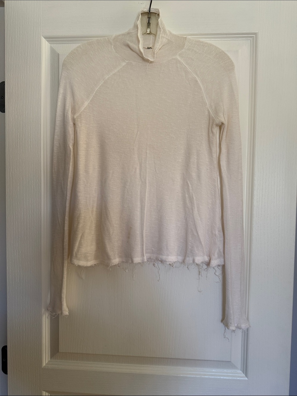 Free People Knit Mock Neck Top